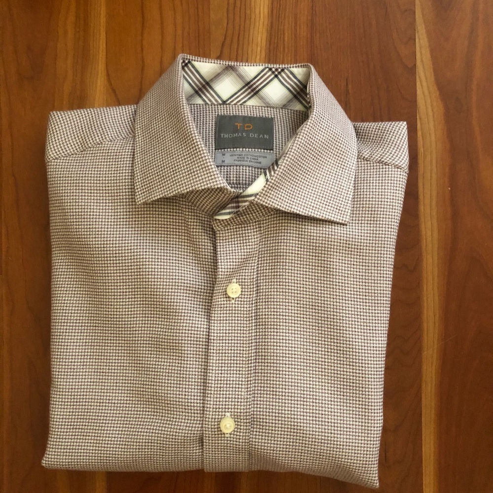 Thomas Dean Button Down Shirt - image 1